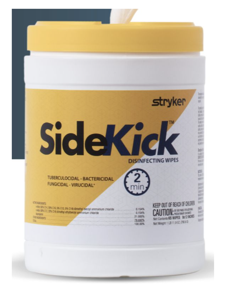 SIDEKICK DISINFECTING WIPES CANISTER