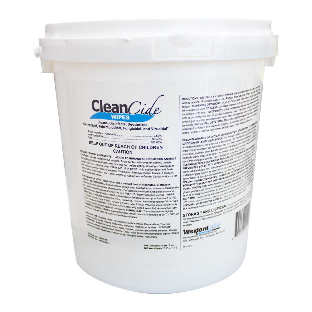 Cleancide 3130B Disinfecting Wipes (400 ct)