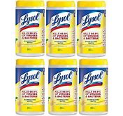 LYSOL DISENFECTING WIPES TUB 80CT (Case of 6)