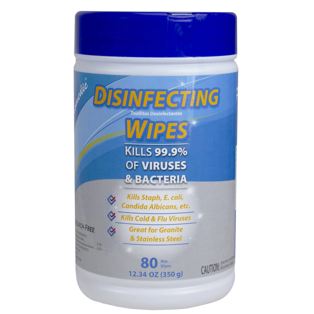 Promedic Disinfecting Wipes 80ct (Case of 24)